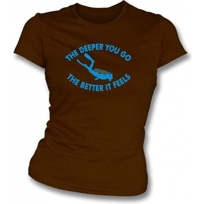 The Deeper you go... Girl's Slim-Fit T-shirt