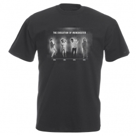 The Evolution Of Manchester Vintage Wash T-Shirt