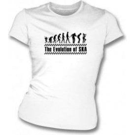 The Evolution of Ska Womens Slimfit T-Shirt 