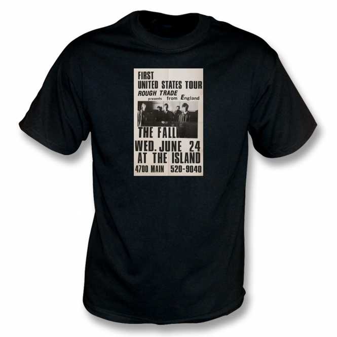 The Fall First US Tour Gig Poster Organic T-Shirt
