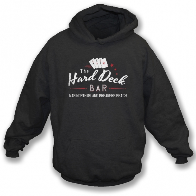 The Hard Deck Bar (Inspired By Top Gun) Hooded Sweatshirt