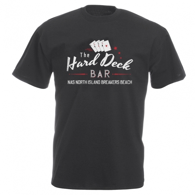 The Hard Deck Bar (Inspired By Top Gun) Vintage Wash T-Shirt