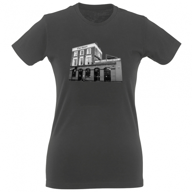 The Heart Pub (Inspired By Baby Reindeer) Womens Slim Fit T-Shirt