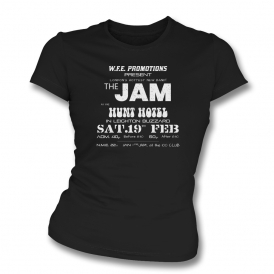 The Jam 1977 Gig Poster Slim Fit T-Shirt