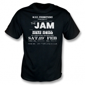 The Jam 1977 Gig Poster T-Shirt