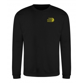 The Rave Face Embroidered Left Breast Logo Sweatshirt