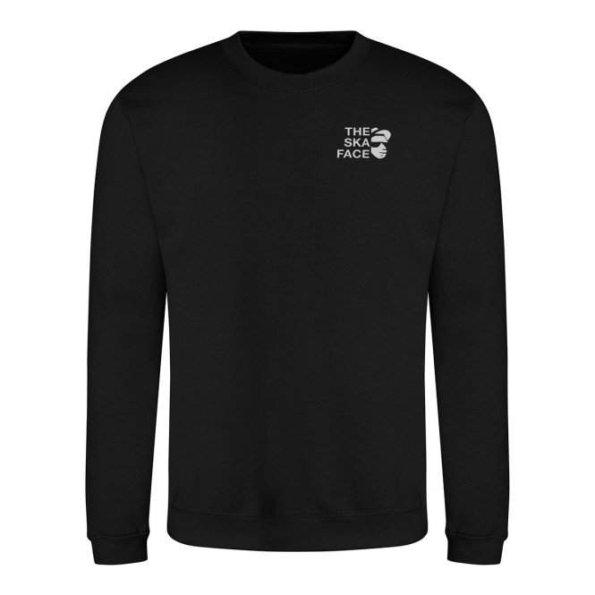 The Ska Face Embroidered Left Breast Logo Sweatshirt