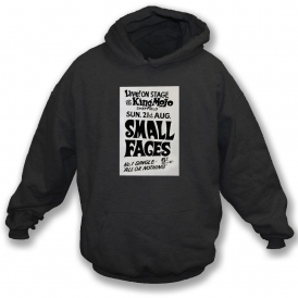 The Small Faces 1966 Gig Poster Hooded Sweatshirt