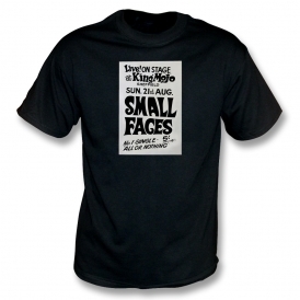 The Small Faces 1966 Gig Poster T-Shirt