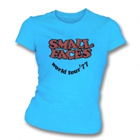 The Small Faces Tour 77 Womens Slim Fit T-Shirt