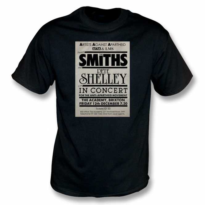 The Smiths - Artists Against Apartheid Gig (Brixton 1986) T-Shirt