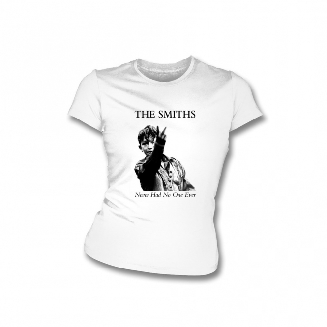 The Smiths Never Had No One Ever Organic Womens Slim Fit T-Shirt