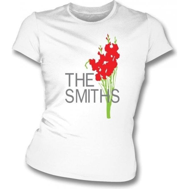 The Smiths Tour 1984 (Gladioli) Womens Slim Fit T-Shirt
