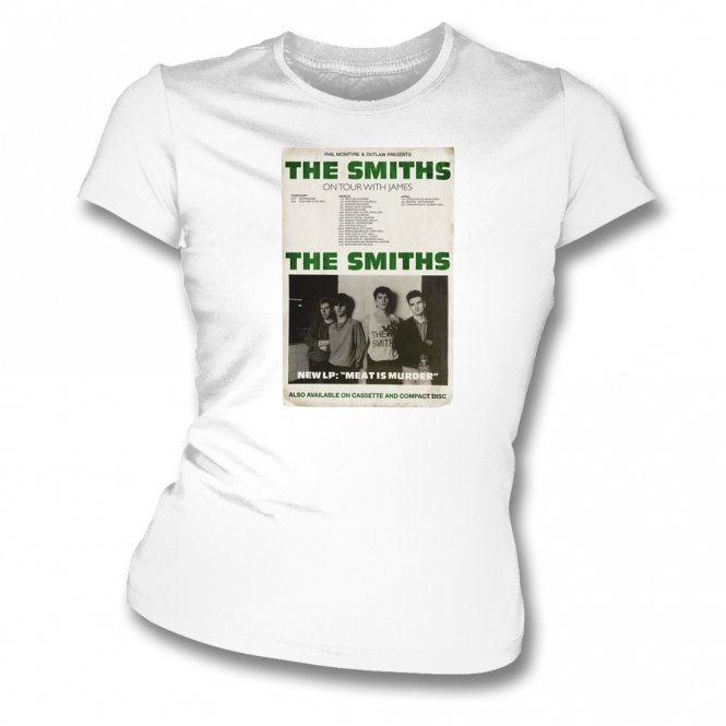 The Smiths Tour 1985 Womens Slim Fit T-Shirt