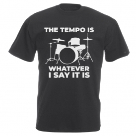 The Tempo Is Whatever I Say It Is (As Worn By Taylor Hawkins, Foo Fighters) Vintage Wash T-Shirt