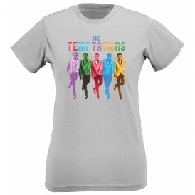 The Temptations 60's Photo Womens Slim Fit T-Shirt