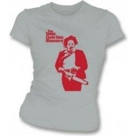 The Texas Chainsaw Massacre (As Worn By Sid Vicious, Sex Pistols) Womens Slim Fit T-Shirt