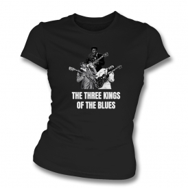 The Three Kings Of The Blues Womens Slim Fit T-Shirt