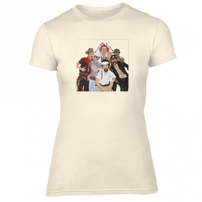 The Village People Organic Womens Slim Fit T-Shirt