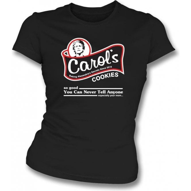 The Walking Dead: Carol's Cookies Womens Slim Fit T-Shirt