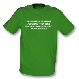 The World Has Bigger Problems... Organic T-Shirt