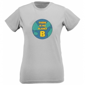 There Is No Planet B Womens Slim Fit T-Shirt