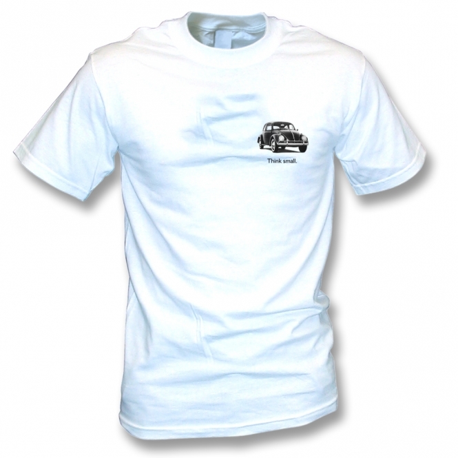 Think Small Left Breast Logo Kids T-Shirt