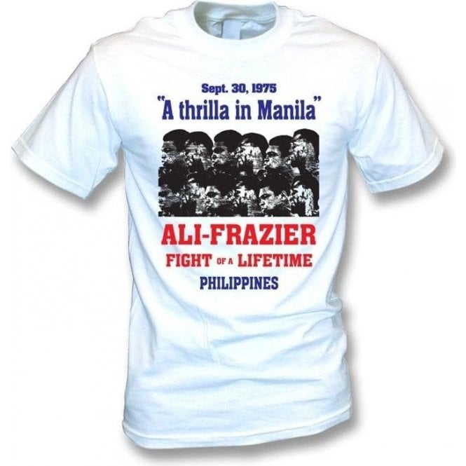 Thrilla in Manila (Ali/Frazier) 1975 Poster T-shirt