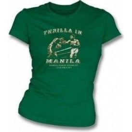 Thrilla in Manila (Ali/Frazier) Girl's Slim-Fit T-shirt