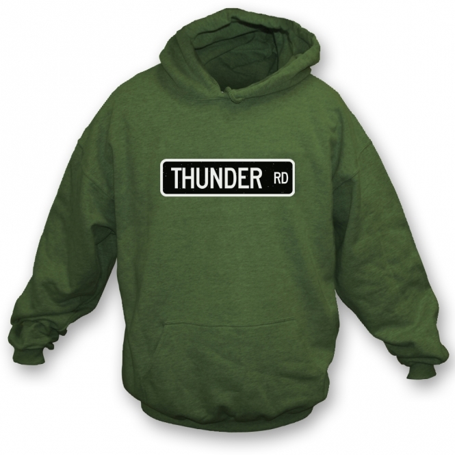 Thunder Road (Bruce Springsteen Inspired) Hooded Sweatshirt