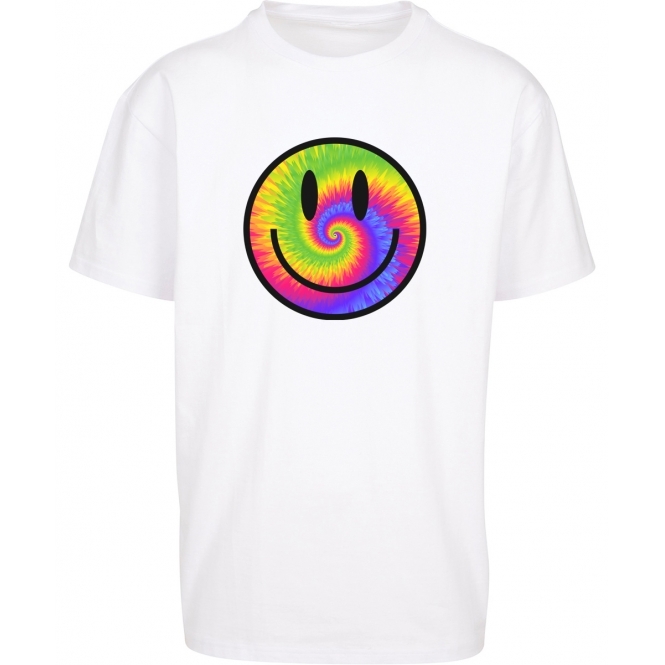 Tie Dye Smiley Oversized T-Shirt