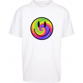 Tie Dye Smiley Oversized T-Shirt