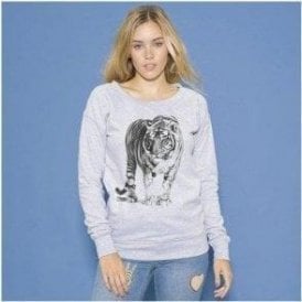 Tiger Womens Fashion Sweatshirt