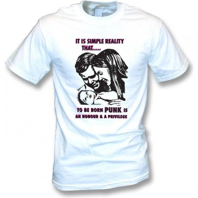 To Be Born Punk T-shirt