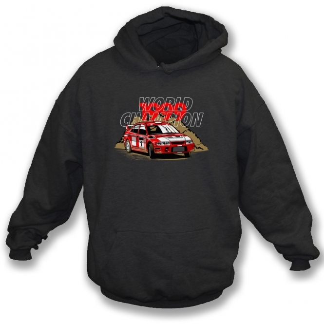 Tommi Makinen WRC World Champion 1999 Hooded Sweatshirt