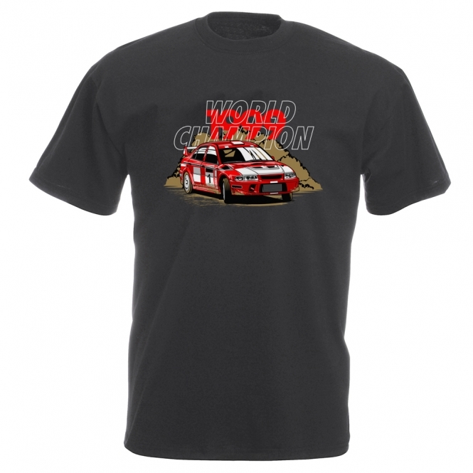 Tommi Makinen WRC World Champion 1999 Vintage Wash T-Shirt