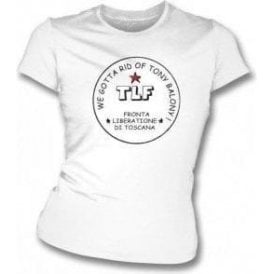 Tony Baloney (as worn by Joe Strummer) girls slimfit t-shirt
