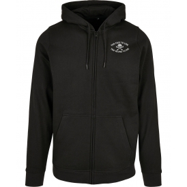 Too Fast To Live (Seditionaries Punk) Embroidered Left Breast Logo Zip Hooded Sweatshirt