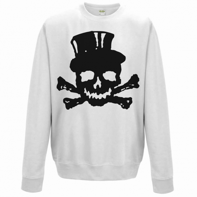 Top Hat Skull (As Worn By James Hetfield, Metallica) Sweatshirt