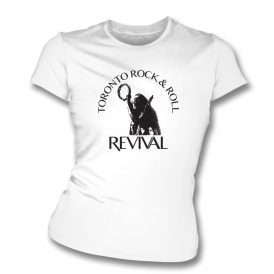Toronto Rock & Roll Revival Women's Organic Slim Fit T-shirt As Worn By John Lennon (The Beatles)