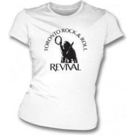 Toronto Rock & Roll Revival Women's Slim Fit T-shirt As Worn By John Lennon (The Beatles)