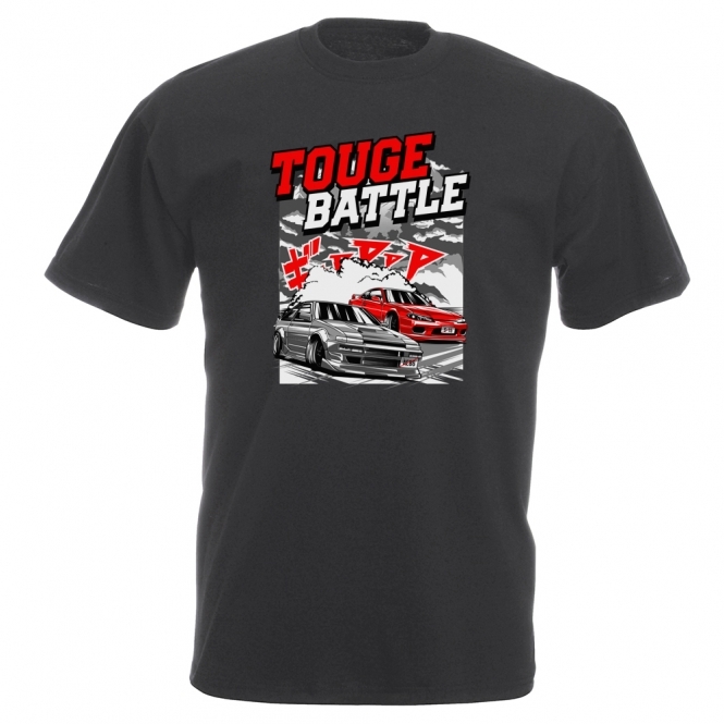 Touge Battle Vintage Wash T-Shirt