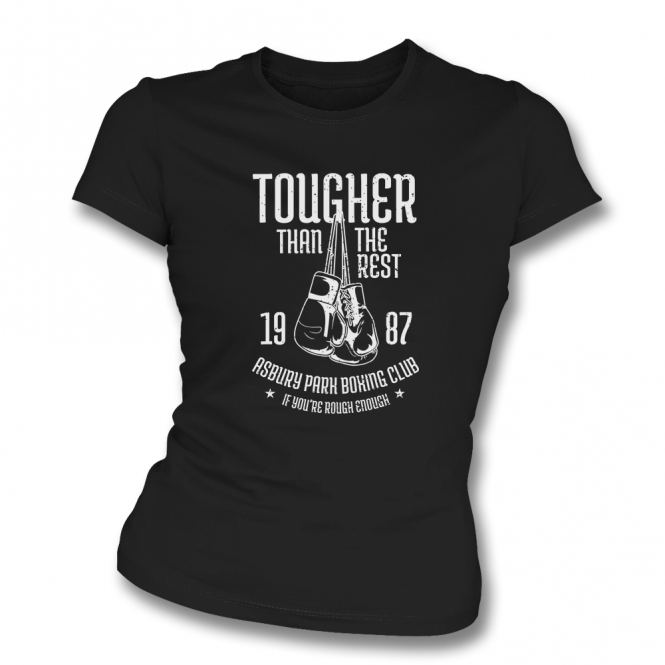 Tougher Than The Rest (Bruce Springsteen Influenced) Organic Womens Slim Fit T-Shirt