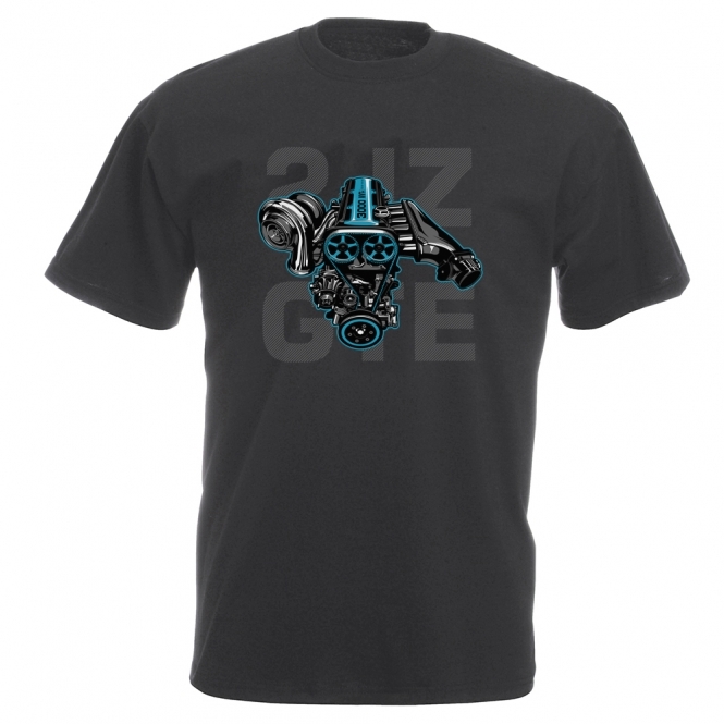 Toyota 2JZ GTE Engine Vintage Wash T-Shirt