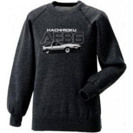 Toyota Sprinter Trueno "Hachi-Roku" Kids Sweatshirt