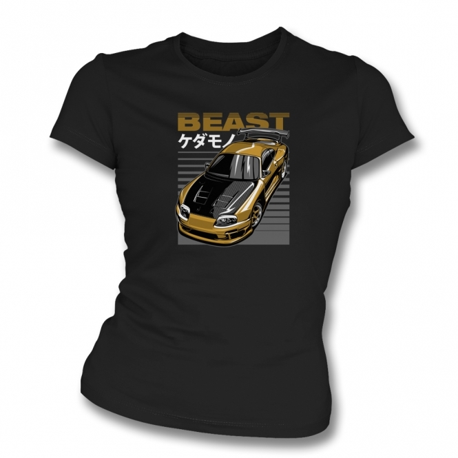 Toyota Supra Beast Womens Slim Fit T-Shirt