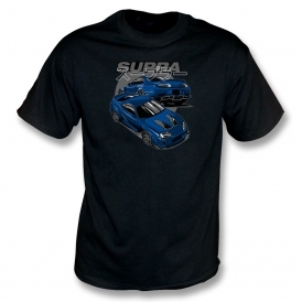 Toyota Supra (Blue Car) T-Shirt