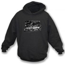 Toyota Supra (Comic Style) Hooded Sweatshirt