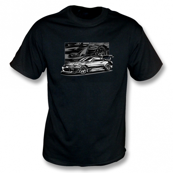 Toyota Supra (Comic Style) Kids T-Shirt