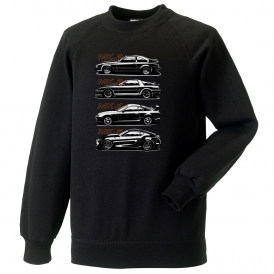 Toyota Supra Generations Kids Sweatshirt